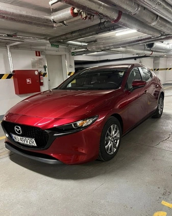 Mazda 3 cena 82000 przebieg: 34000, rok produkcji 2019 z Warszawa małe 254